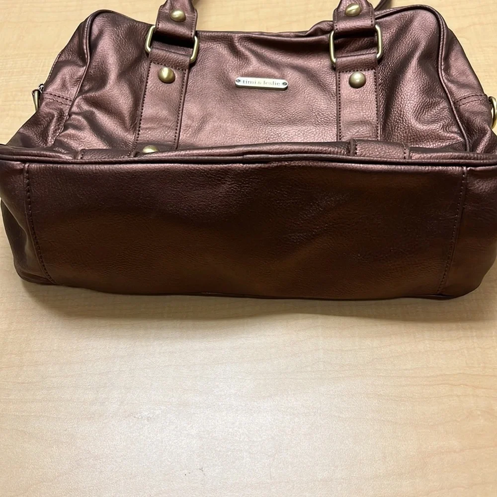 Timi & Leslie metallic bronze